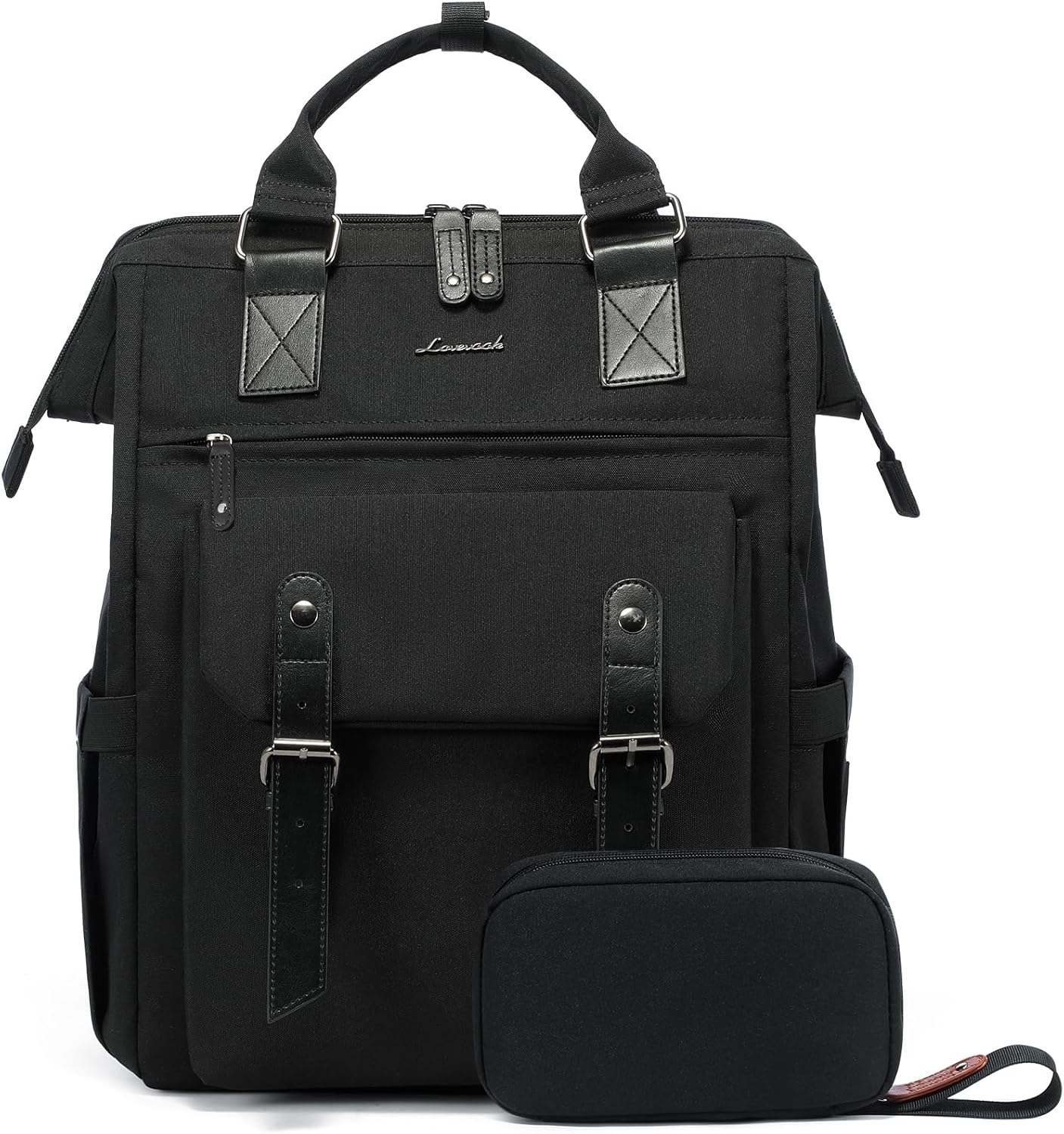 LOVEVOOK Laptop Backpack for Women, College School Backpack Student Bookbag, Teacher Work Bags