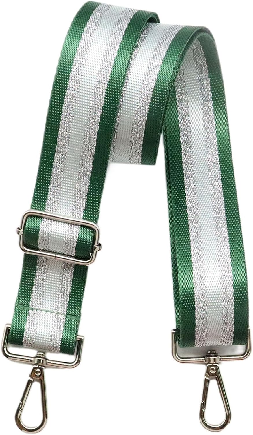 Adjustable Green Purse Strap - 1.5" Wide Handbags, Camera, Guitar, Phone & Crossbody Bag