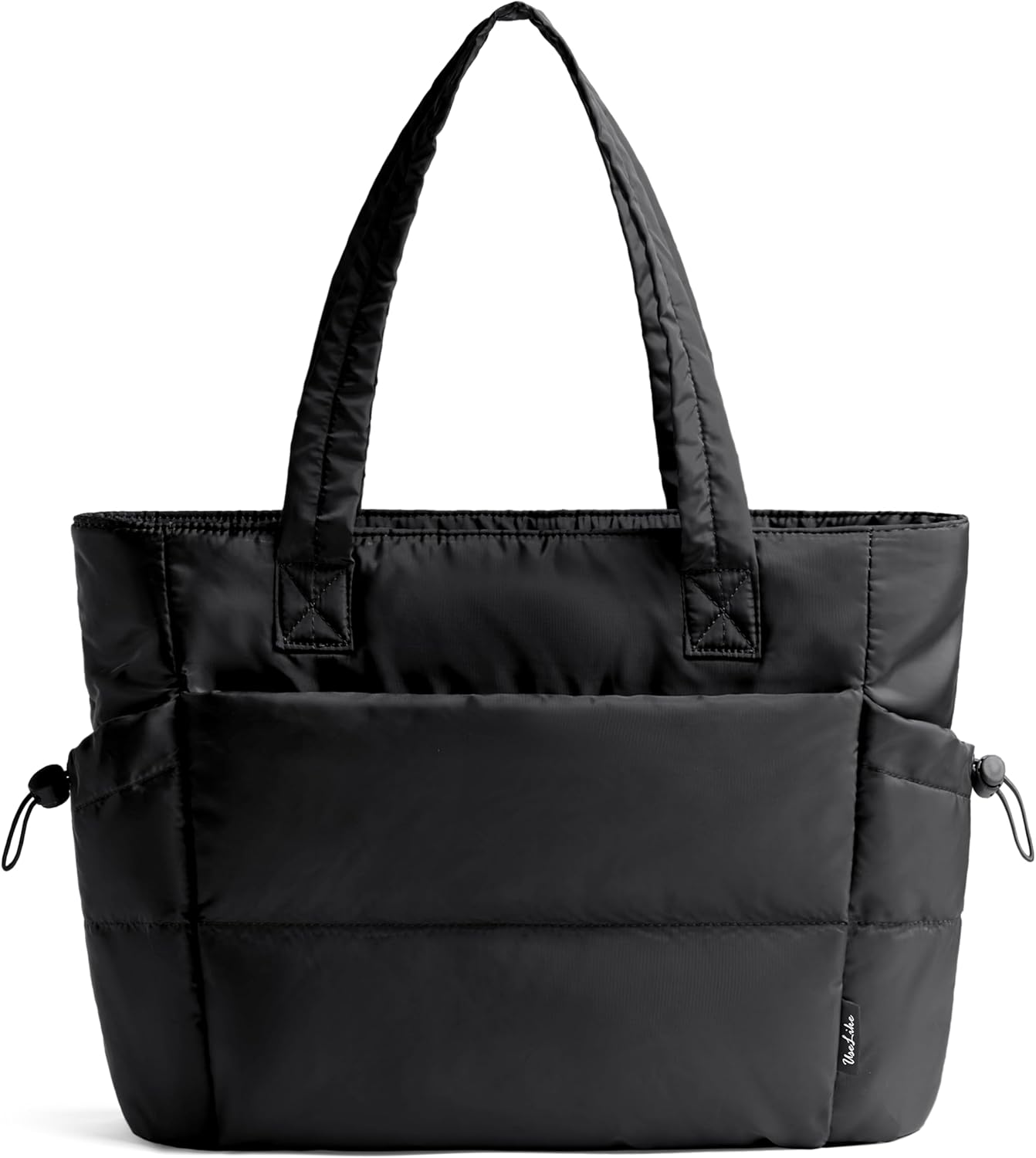 Tote Bag for Women Puffy Work Bags for Women with Zipper Lightweight Quilted Puffer Tote Bag for Travel, Teacher, Nurse