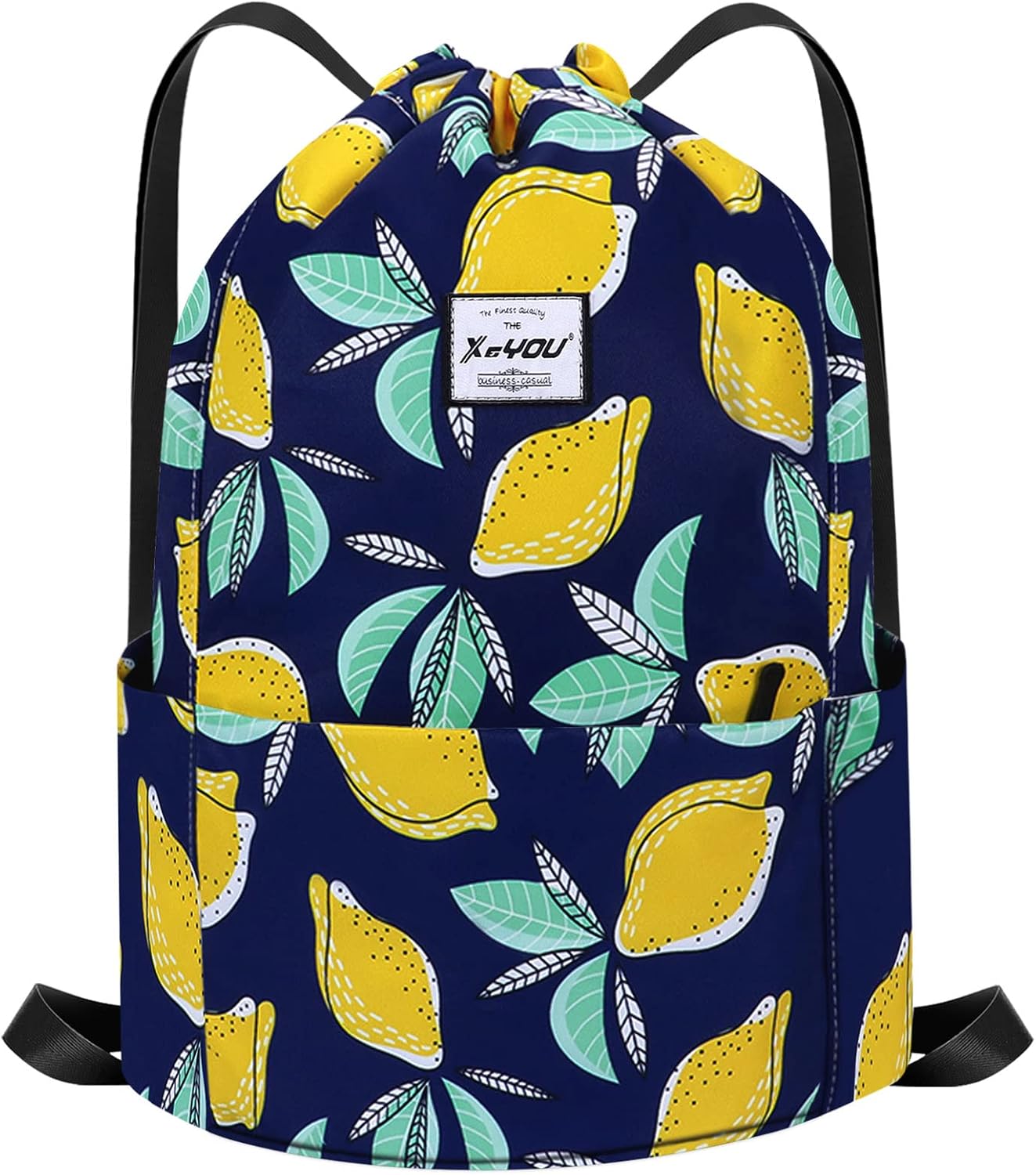 XEYOU Drawstring Sports Backpack Lightweight Gym Yoga Sackpack Shoulder Rucksack Casual Outdoor Daypack for Women and Men