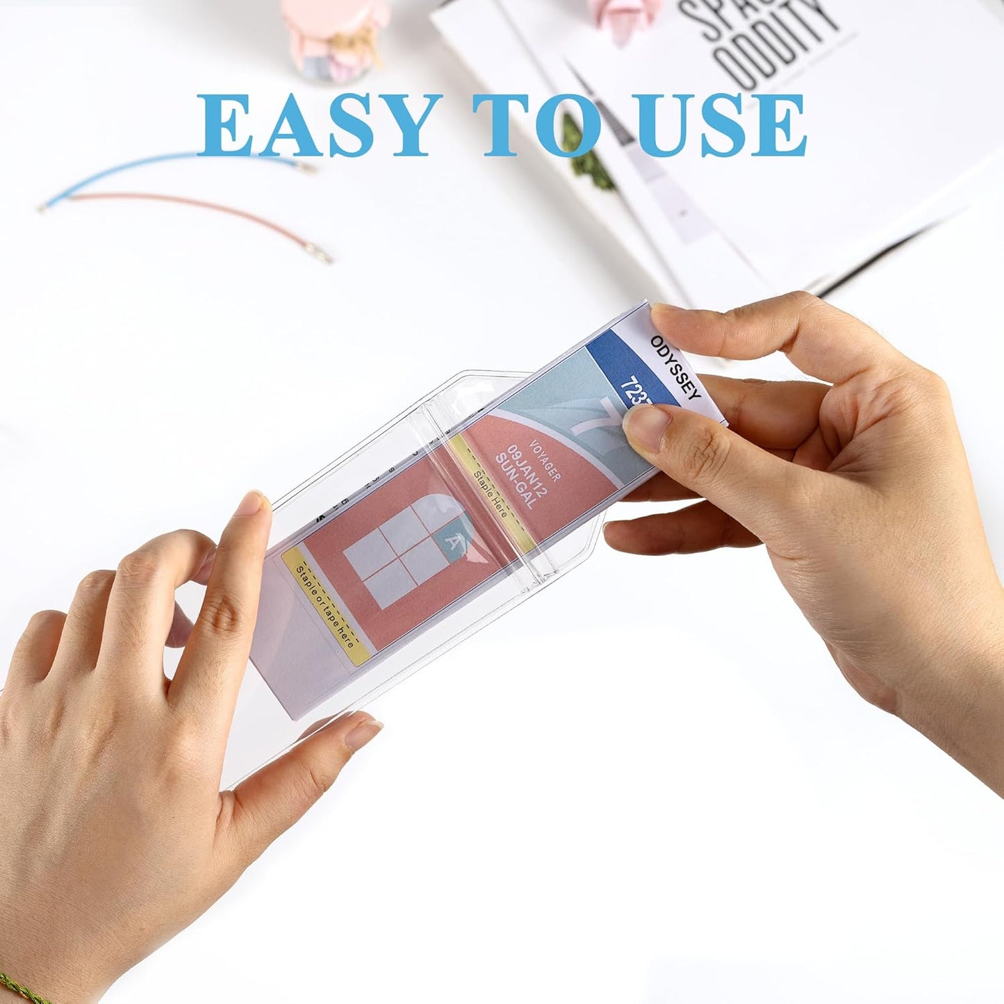 Royal Caribbean & Celebrity Cruise Ship Essentials - Luggage Tag Holders for 2025 Cruise Lovers Must Have, Waterproof & Reusable