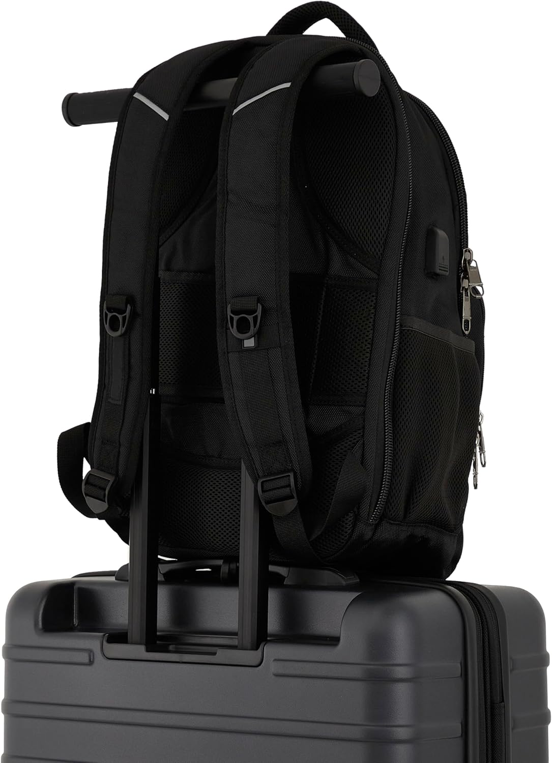 Scotch & Soda Tilburg Luggage, Black, 30-Inch Suitcase