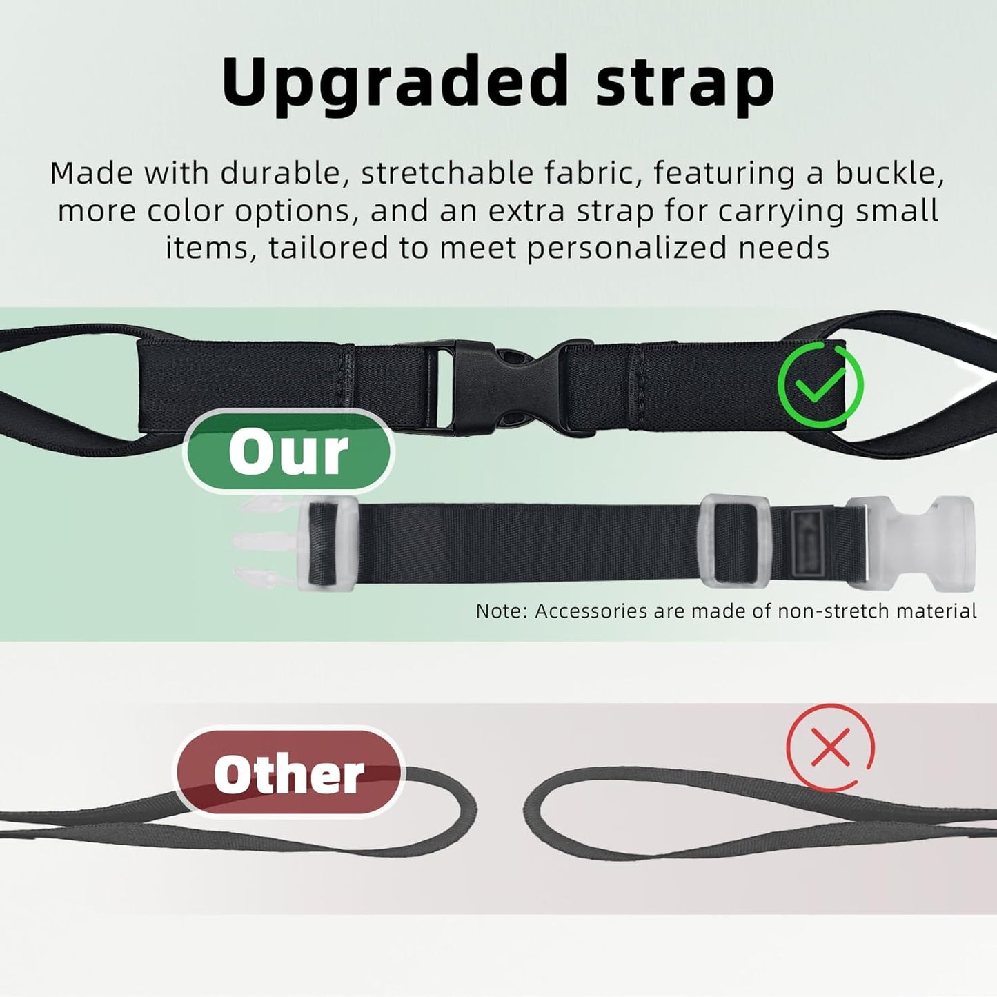 Luggage Straps for Suitcases,Luggage Straps Bag Bungees,Adjustable TSA-Approved – High Elastic