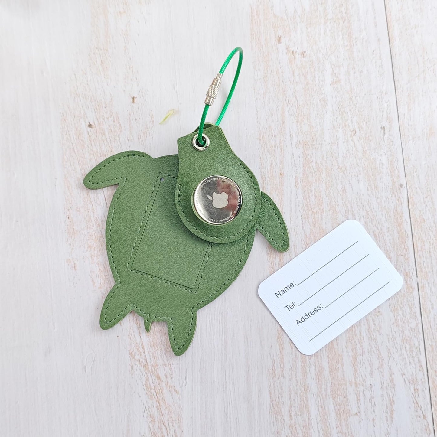 Luggage Tags for Suitcases, Faux Leather Cute & Funny Travel Suitcases Tag with ID Label,Stainless Steel Loop