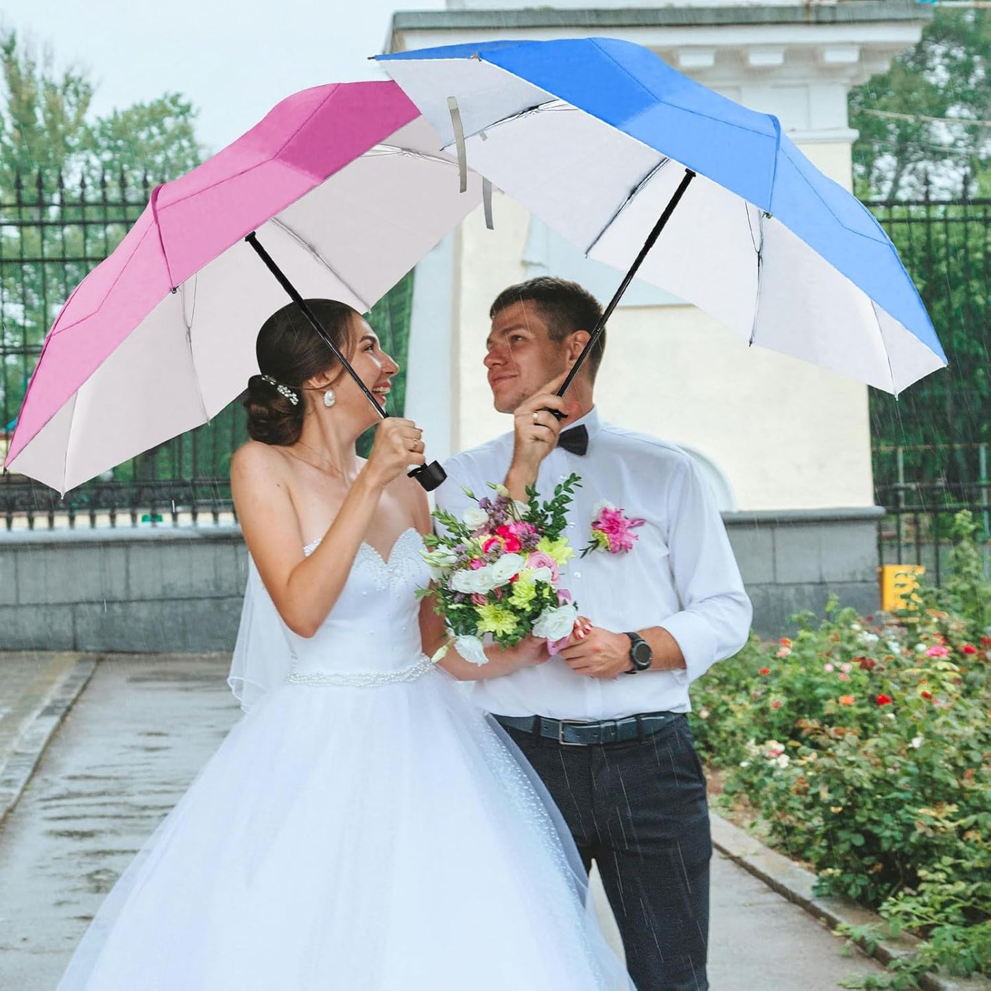 Travel Umbrella, Umbrellas Bulk, 5 Colors Travel Folding Umbrellas, Exquisite Appearance, Easy To Carry, Suitable For Sunny Days And Rainy Days