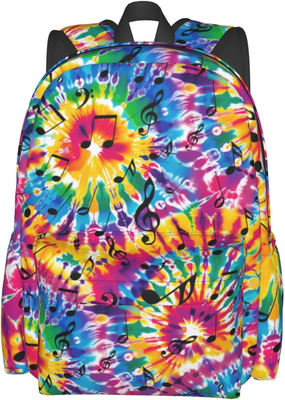 Tie Dye Backpack School Bag Lightweight Bookbag Laptop Travel Daypack For Kids Girls Boys Teens