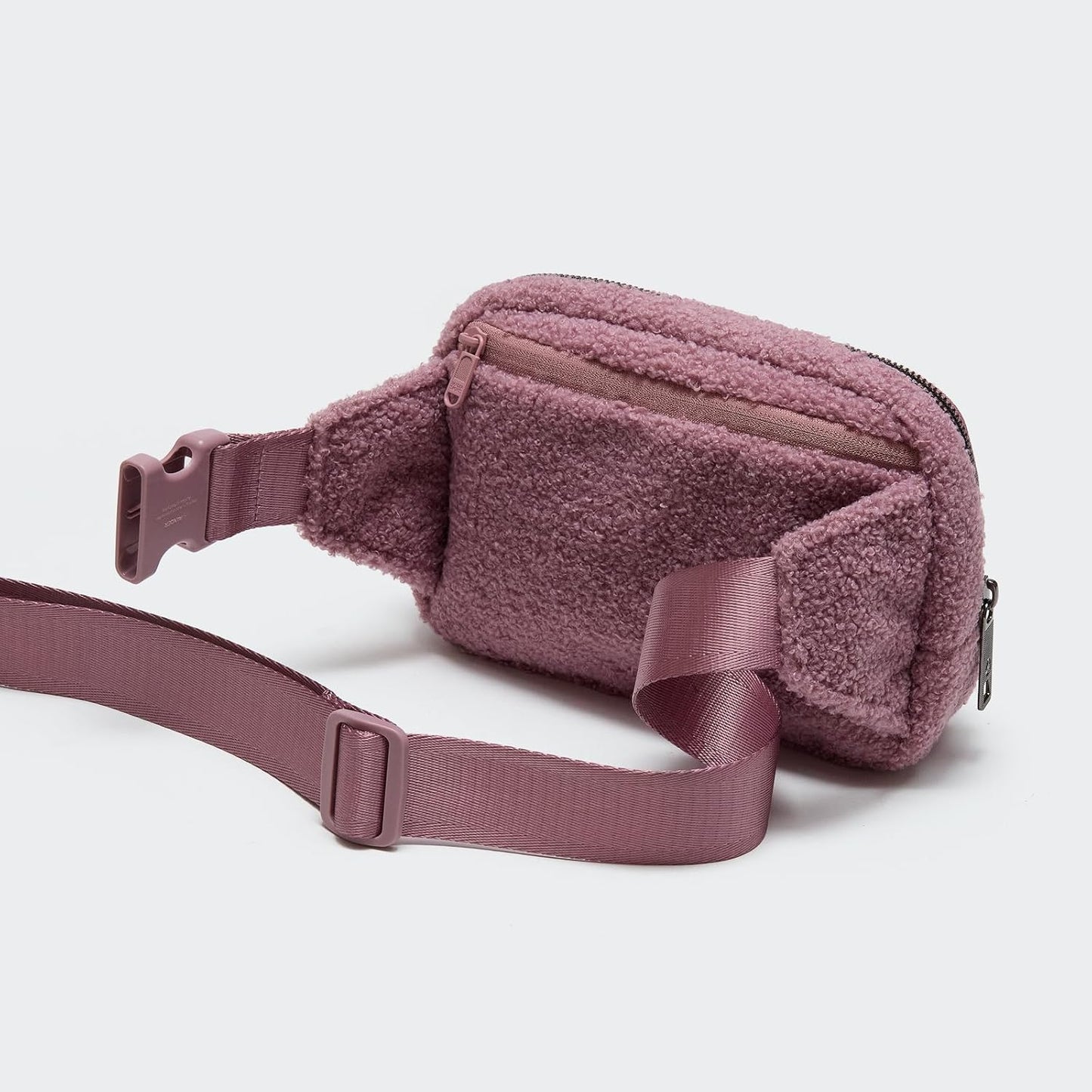 Pander Large 2L Fanny pack Everywhere Fleece Belt Bag for Women and Men with Adjustable strap Belt. (Purple Lavender)