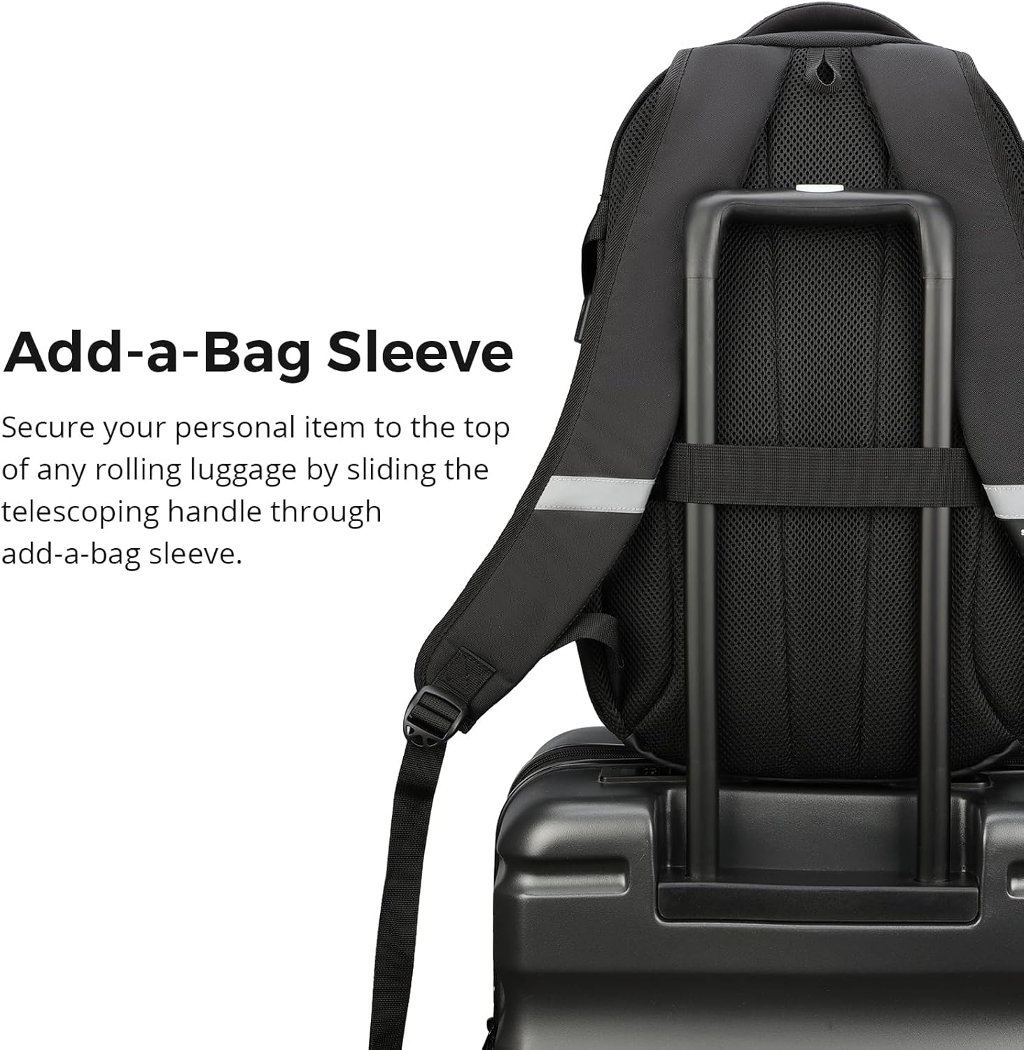 Swissdigital Laptop Backpack with USB Charging Port, Travel Backpack Fits 15.6 inches Computer, 31L