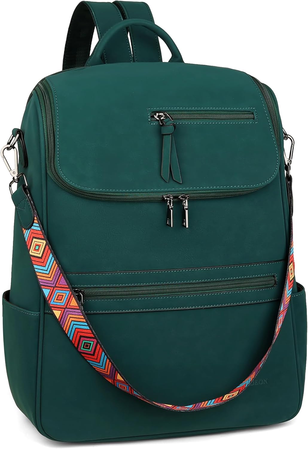FADEON Laptop Backpack for Women Leather Travel Backpack with Laptop Compartment, Designer Ladies