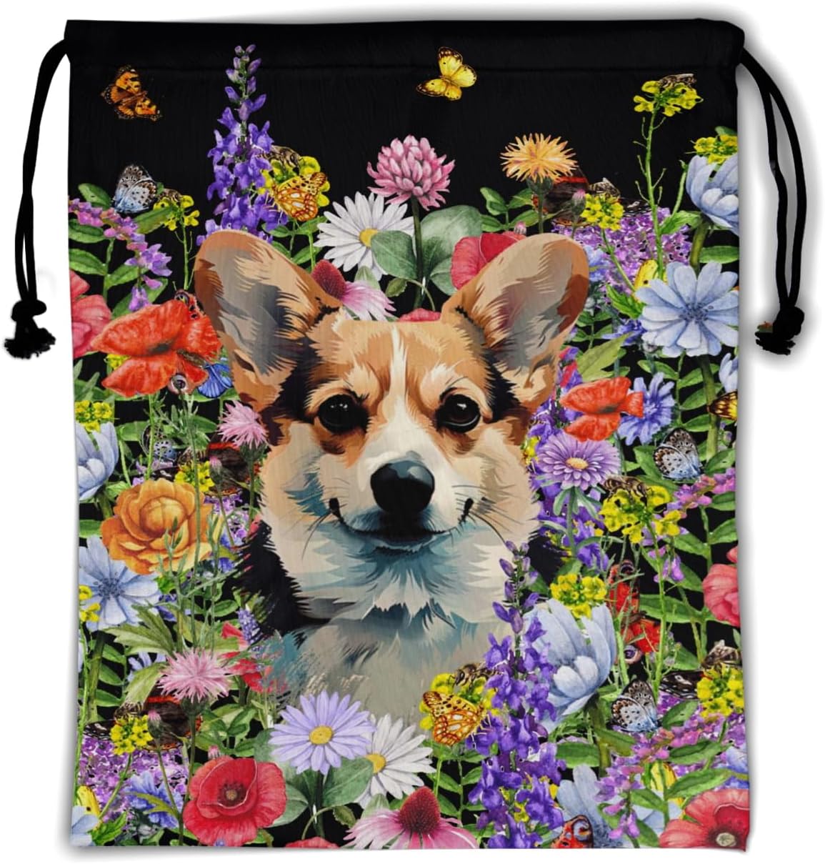 Nerxy Pet Gymnastics Grip Bag Dog Cat Drawstring Grip Bags Puppy Shoe Bag Gym Storage Pouch