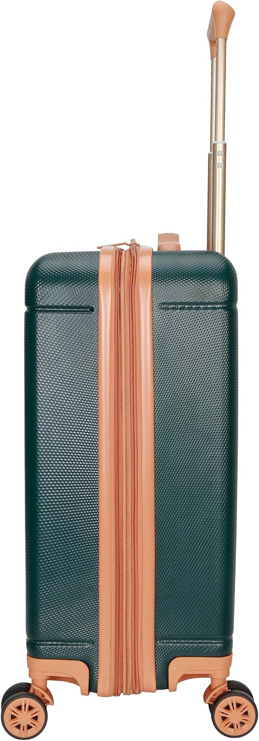 Dockers Hooper Hardside Expandable 8-Wheel Spinner Travel Checked Luggage, Ponderosa Pine, 20-Inch