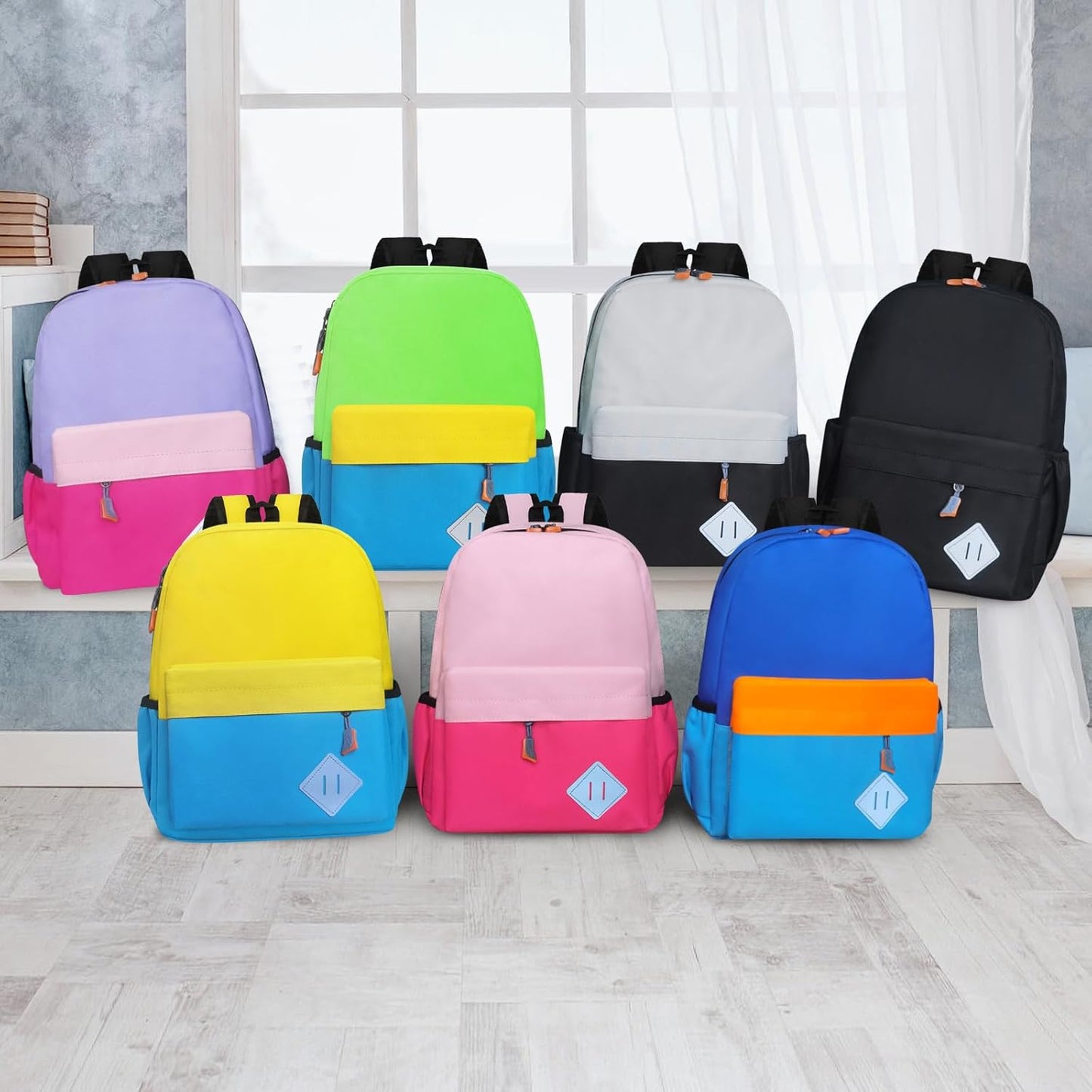 Little Kids Backpack for Girls Boys - Toddler Preschool Backpack School Bag Cute Kindergarten Backpack for Aged 3-6, Black