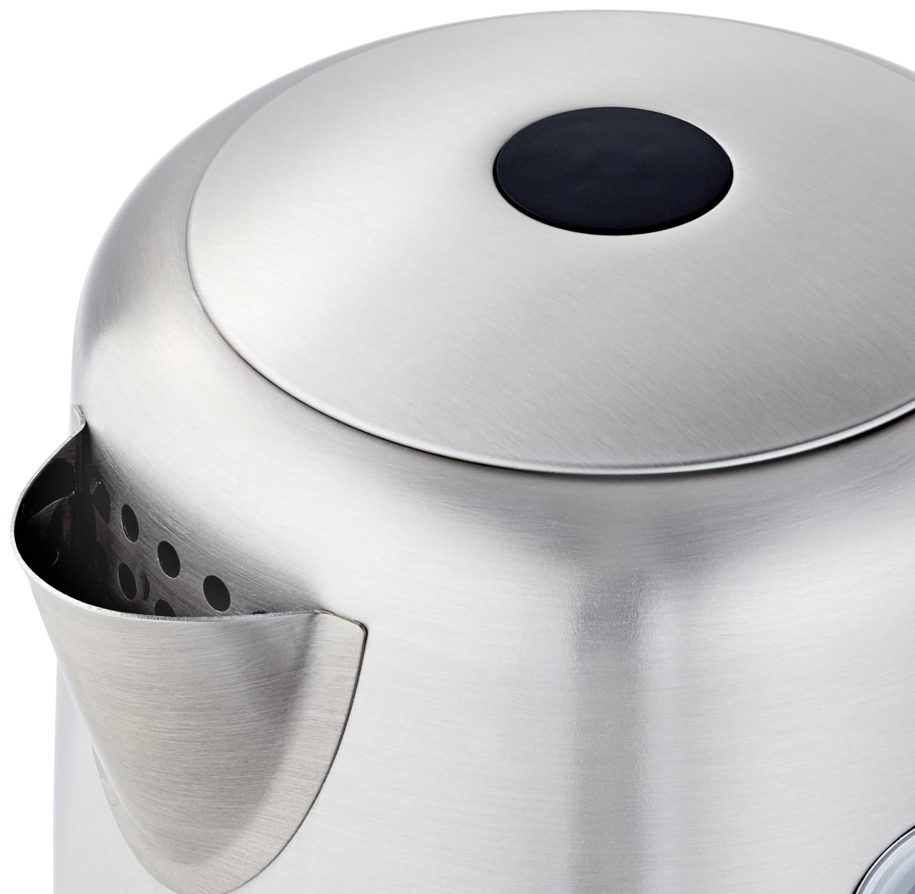 Amazon Basics Electric Stainless Steel Kettle for Tea and Coffee, BPA-Free, Fast Boiling, Auto
