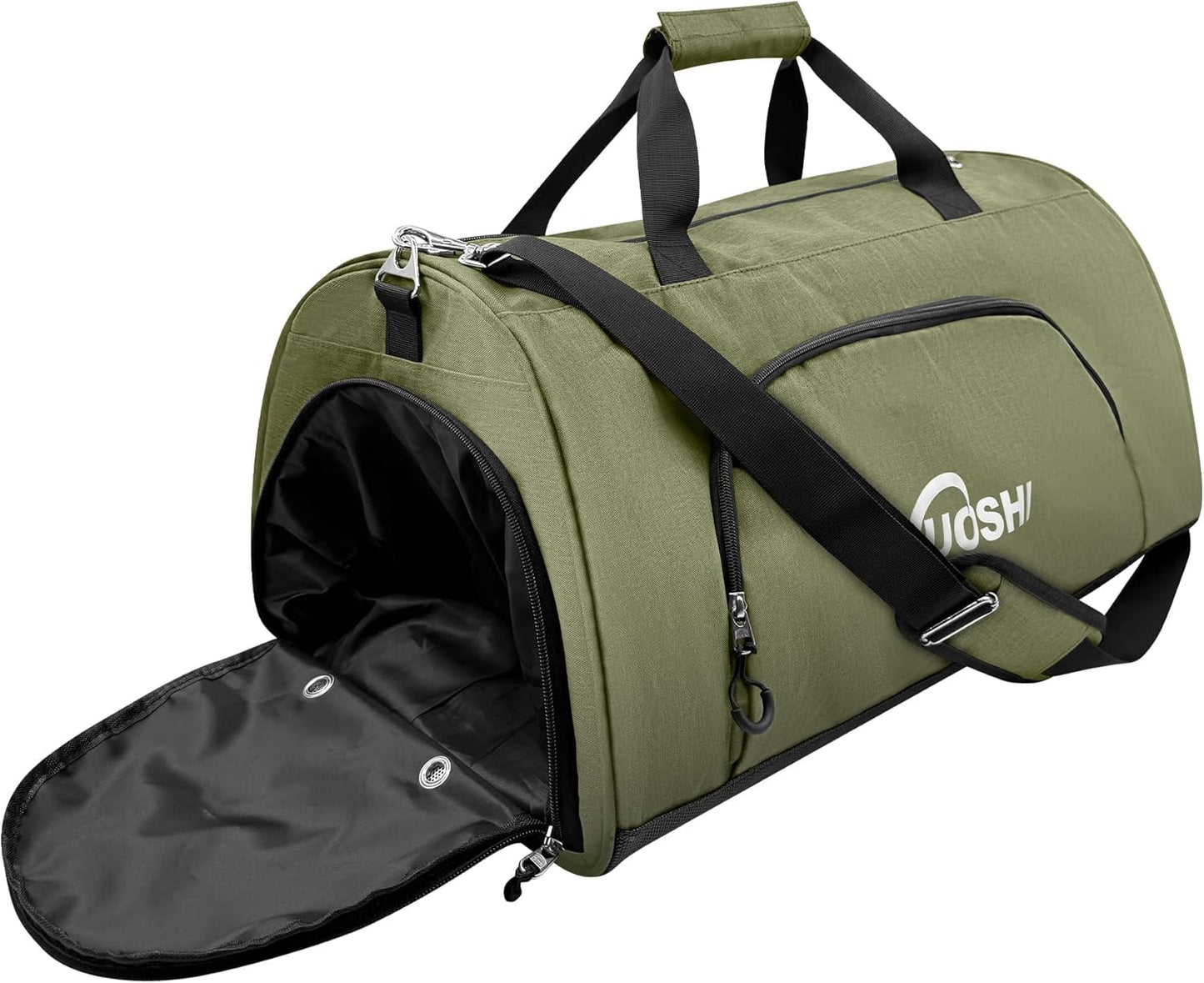 Gym Duffle Bag for Men & Women Water-Resistant-Sports Travel Bag with Ventilated Shoe Compartment & Wet Pocket, 31L Large Weekender Overnight Bag