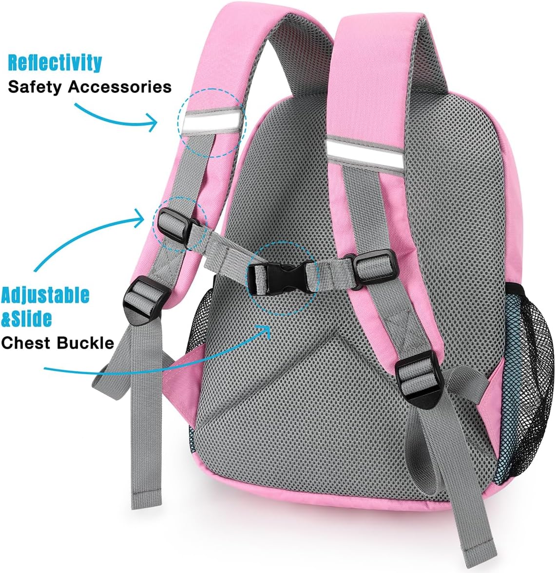 STEAMEDBUN Toddler Backpack for Girls 2-4, Kindergarten & Preschool Mini