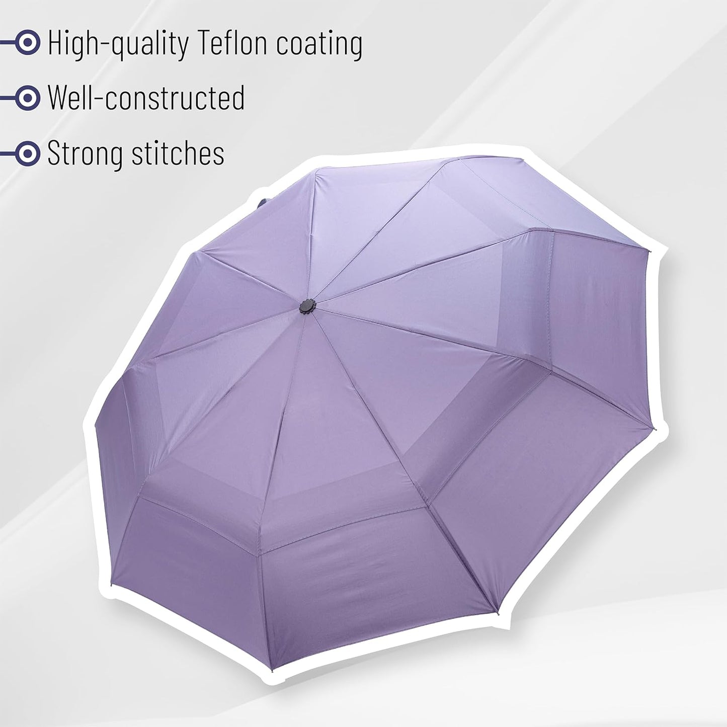 Mr. Pen- Windproof Travel Umbrella, Automatic Umbrellas for Rain, Compact