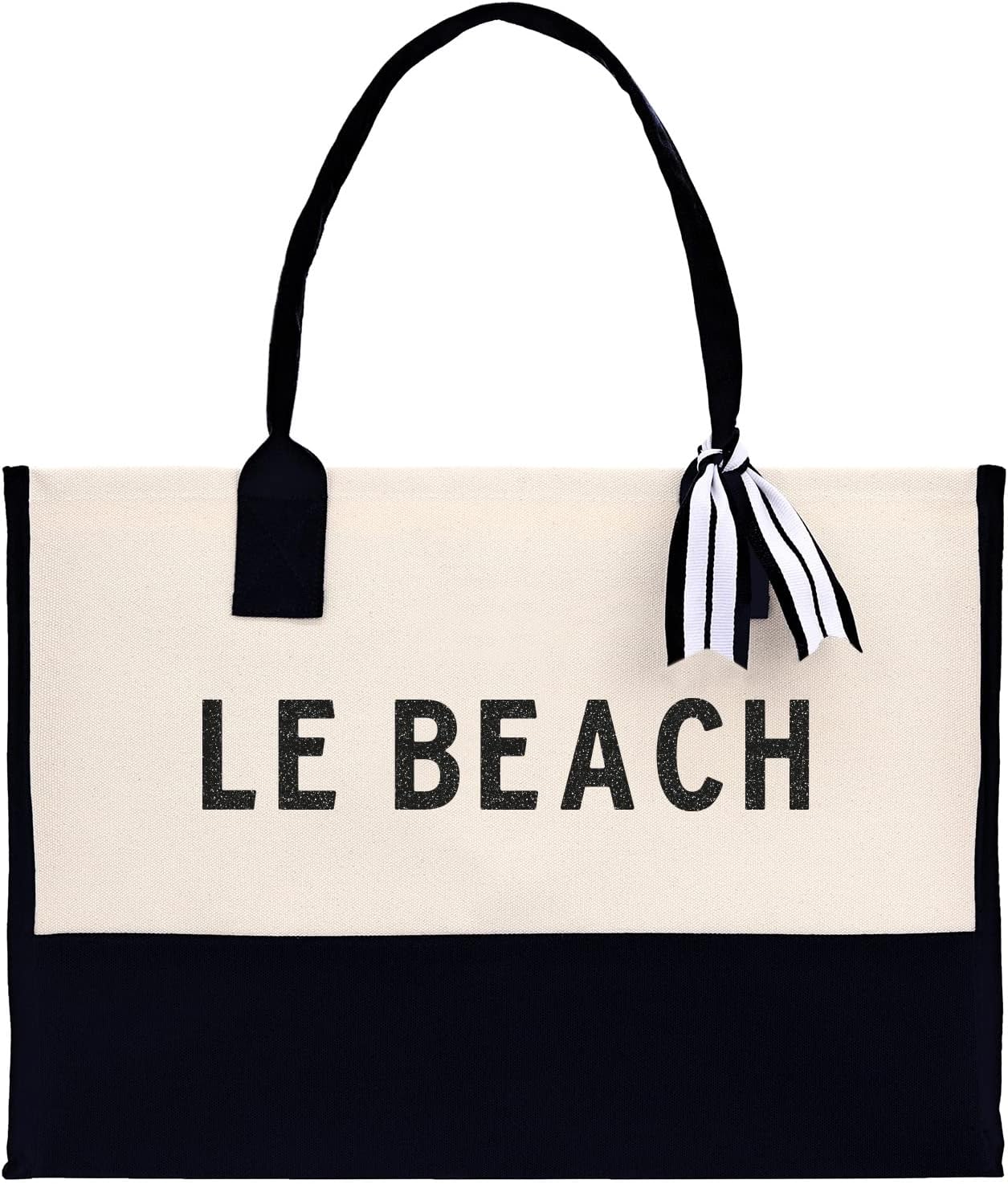 VANESSA ROSELLA Beach Tote Bag Large - Chic Tote Bag for Pool Gym Travel Cruise Picnic Road Trip