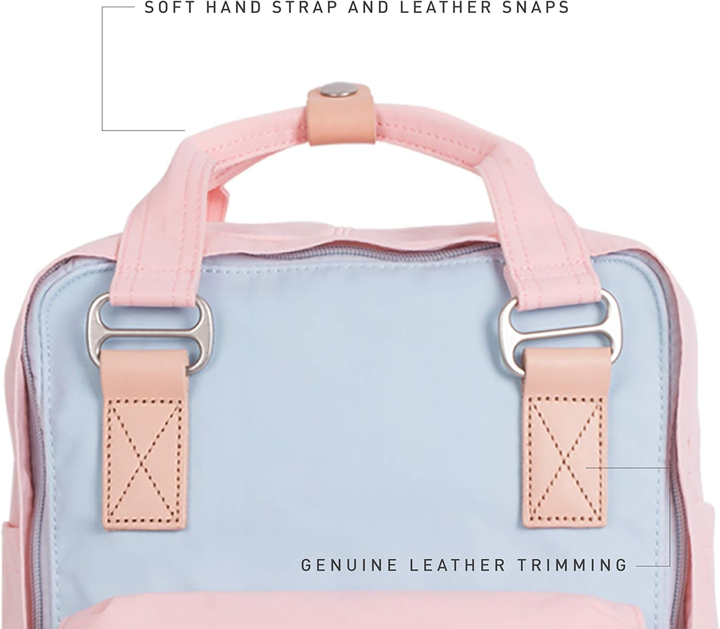 Doughnut Macaroon 16L Travel Backpack Ladies College Lightweight Casual Daypacks Bag Backpack