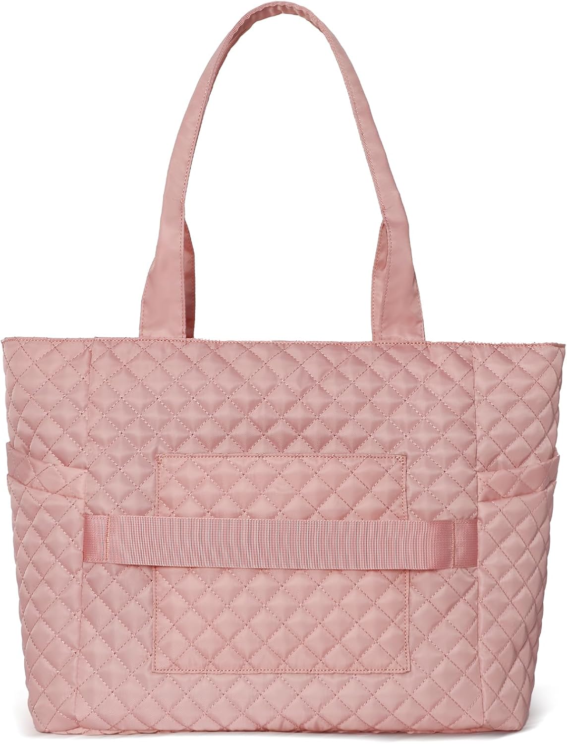 Tote Bag For Women, Lightweight Puffy Tote Bag with Compartments Quilted Shoulder Bag