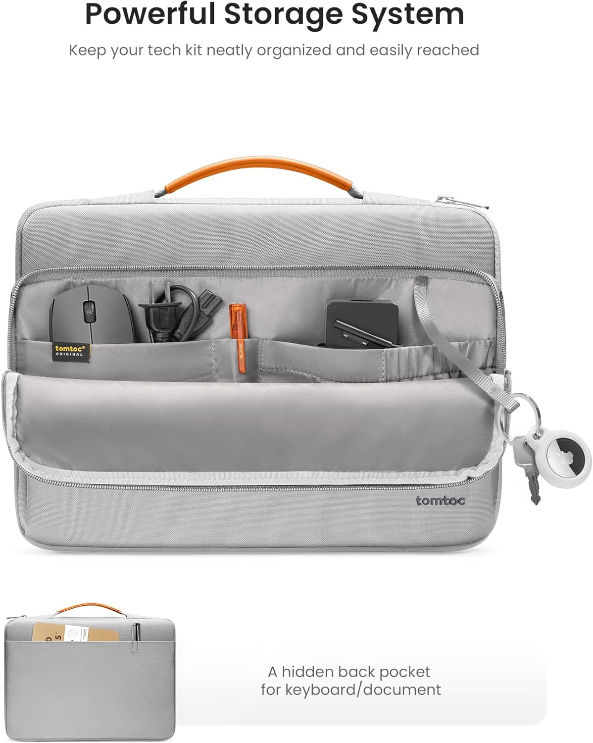 tomtoc 360° Protective Laptop Sleeve for 13.5-14.4 Inch Surface Laptop 6/5/Studio 2/1, Surface