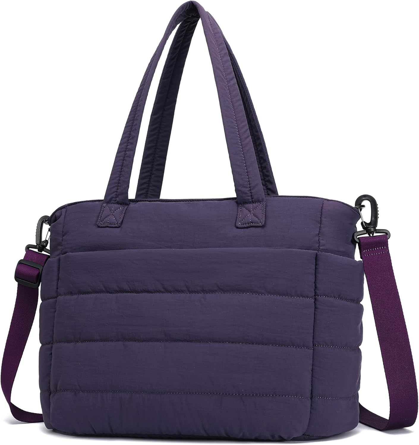 AOCINA Puffy Tote Bag for Women Quilted Work Bag Nurse Bags Women's Handbags for Travel