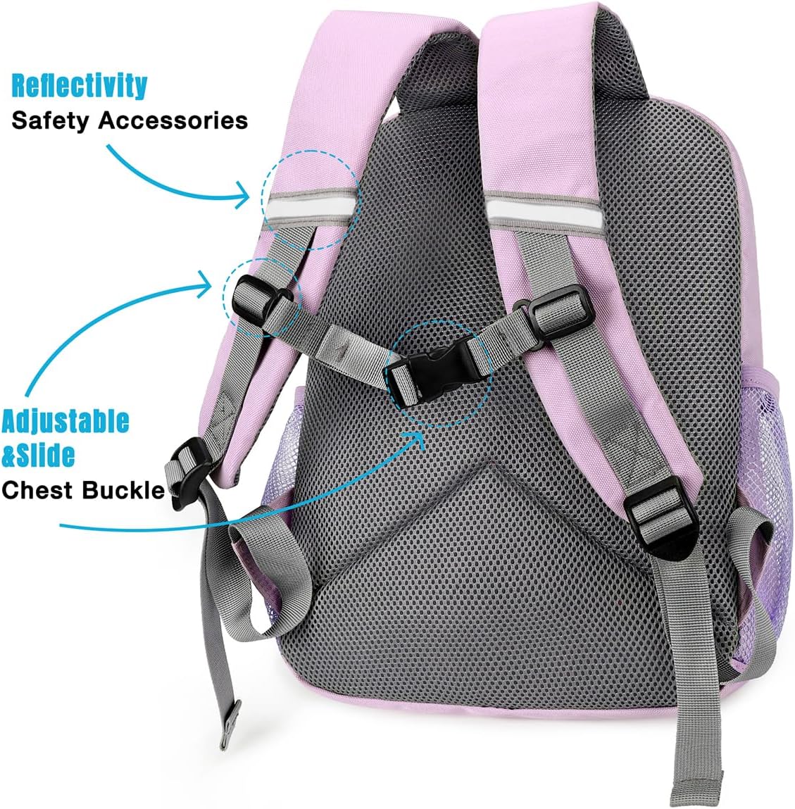 STEAMEDBUN Toddler Backpack for Girls 2-4, Kindergarten & Preschool Mini