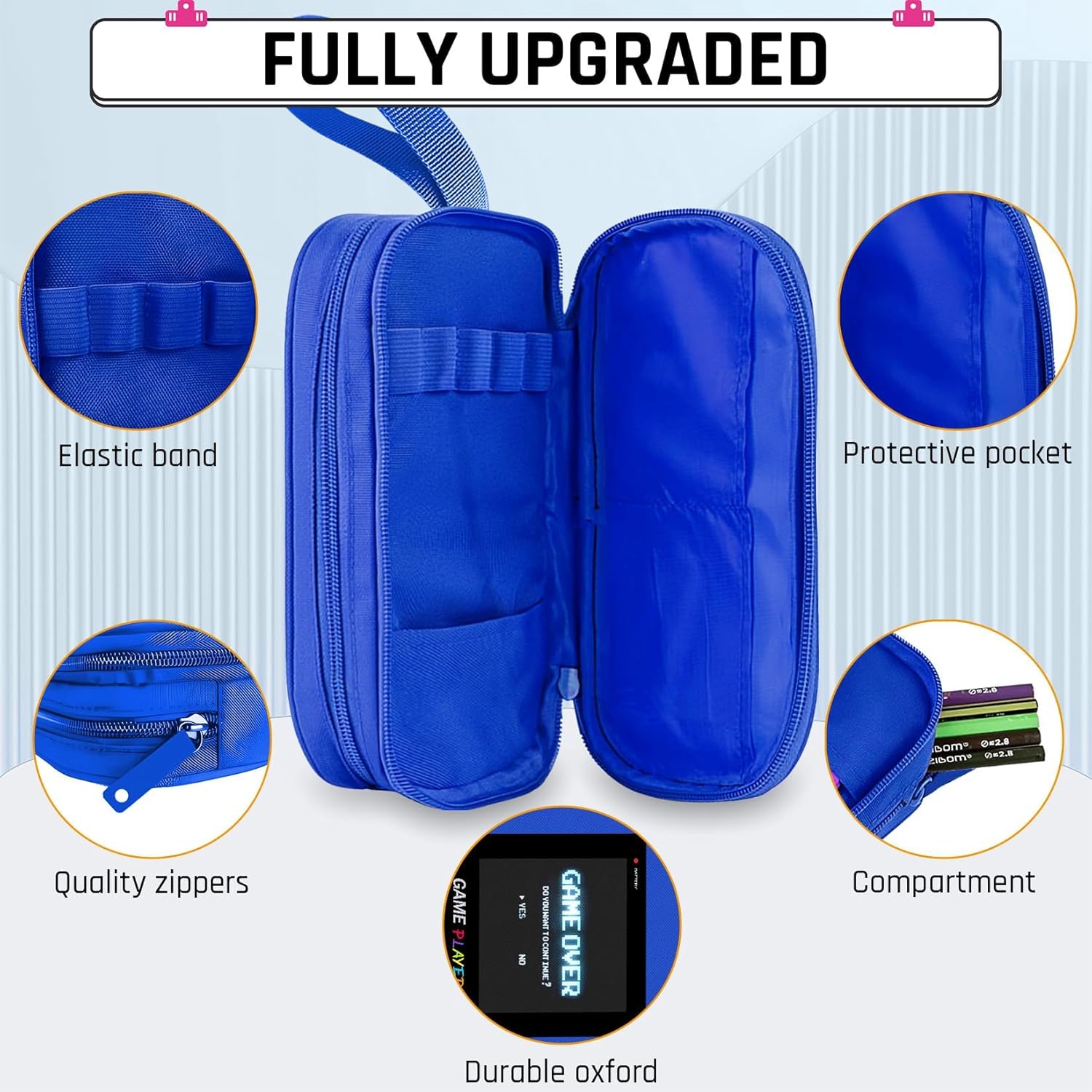 Backpack for School Boys,3pcs Boys Backpack and Lunch Box Set for Elementary Middle School, 17″