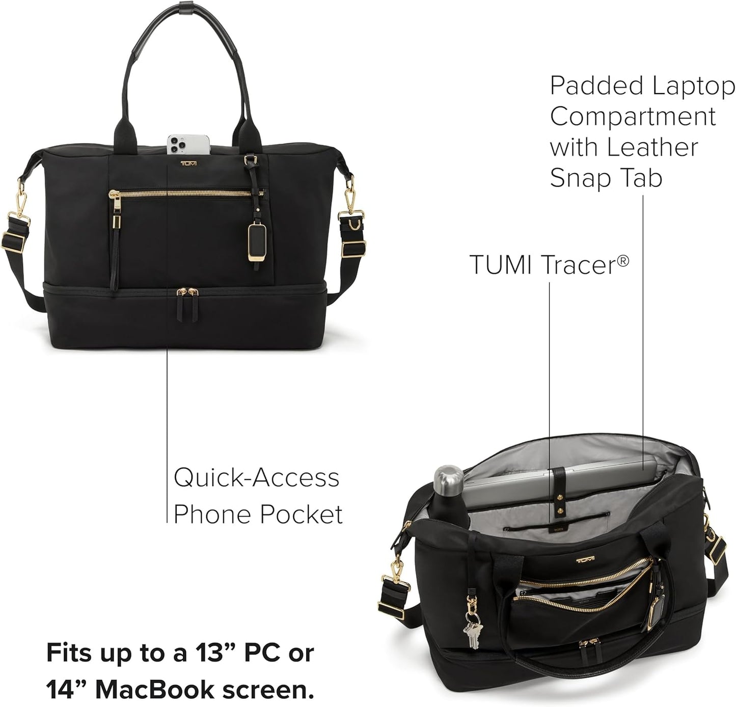 TUMI Womens Contine Weekender