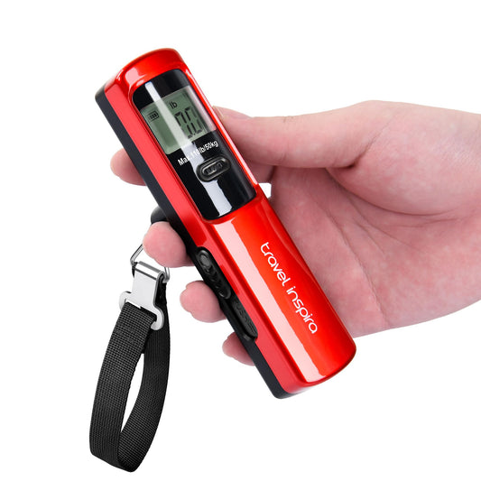 travel inspira Battery-Free Luggage Scale 110lb/50kg Digital Portable – product image