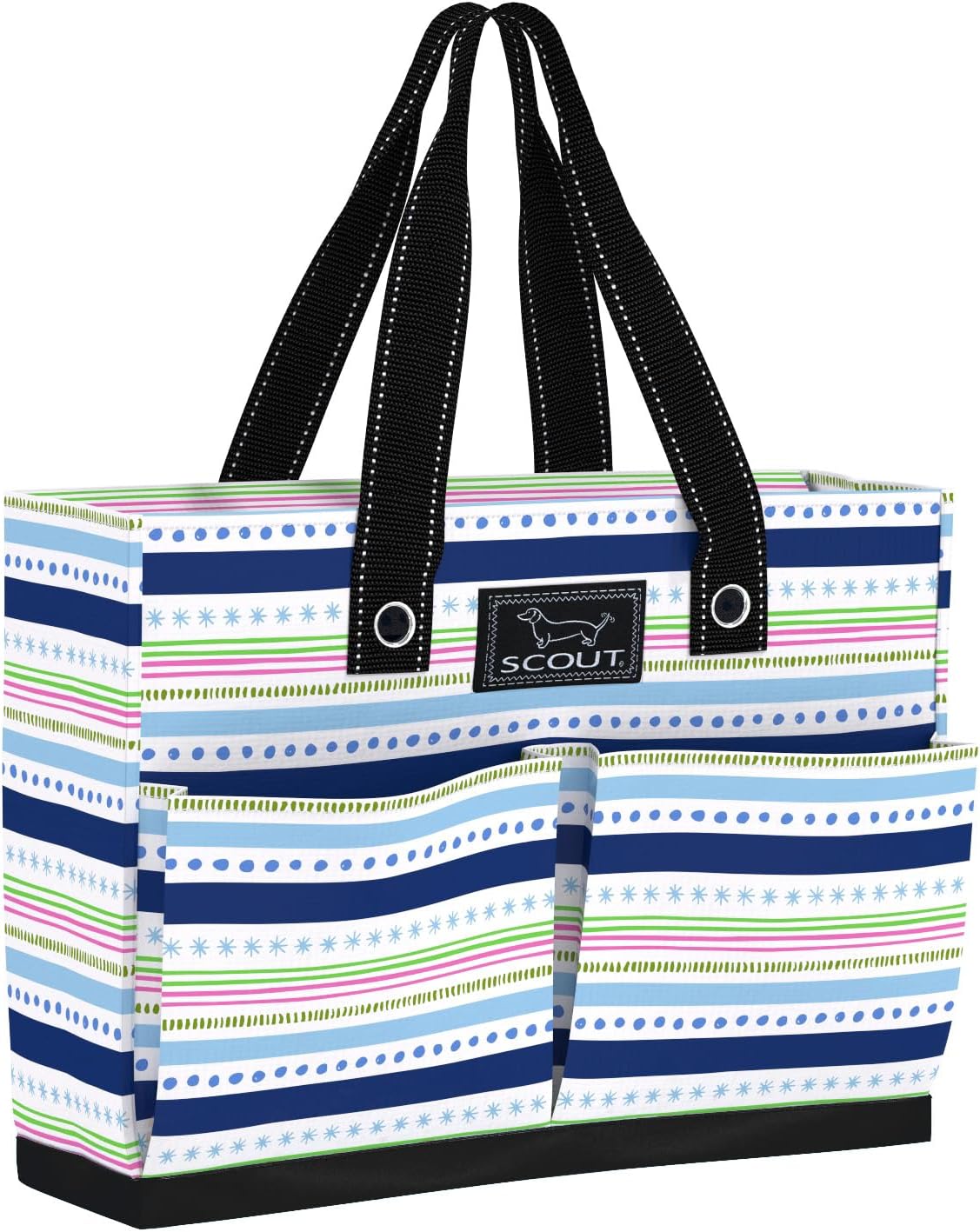SCOUT Uptown Pocket Tote - Medium Multi-Use Tote Bag for Women, Nurses, Teachers, and Moms, 5 Pockets, Breakaway Zipper
