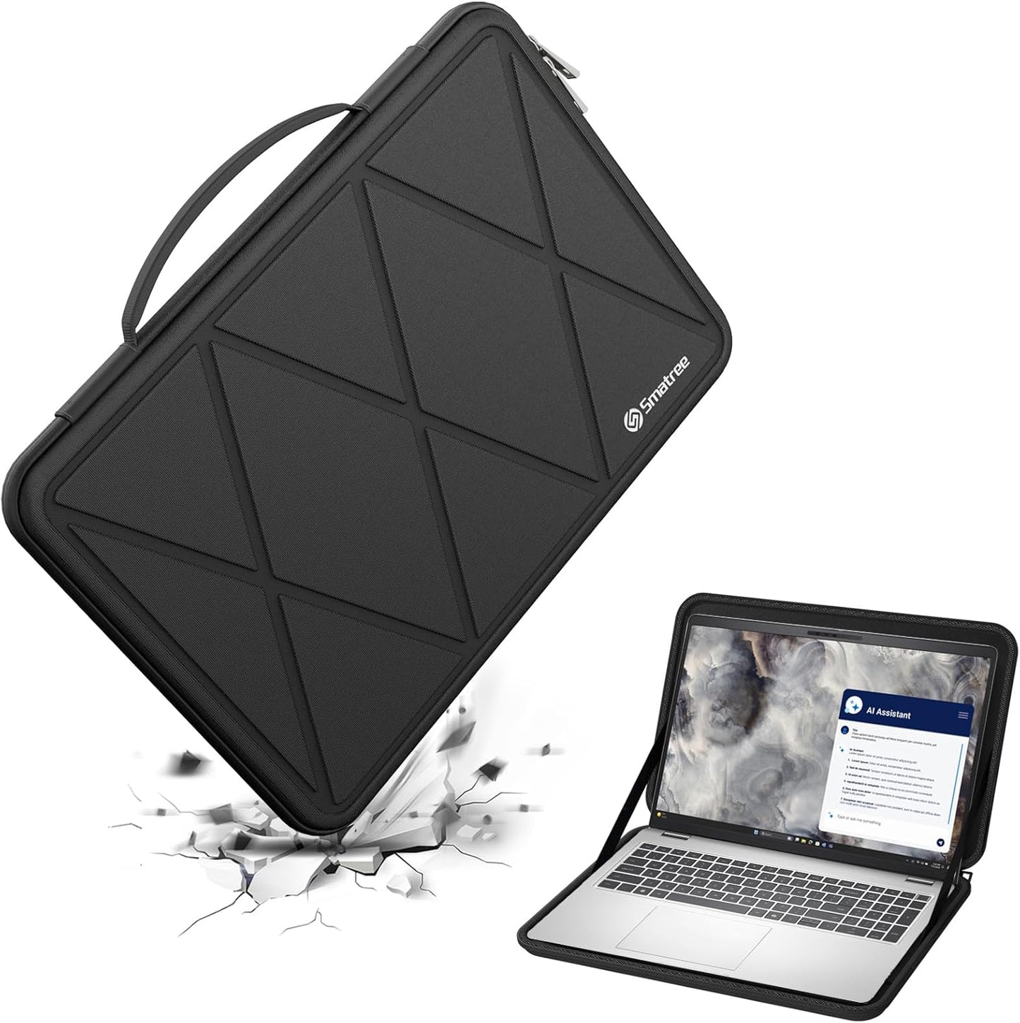 Smatree Hard EVA Protective Sleeve Case Compatible for 16 inch DELL 16 DC16250/16 Plus, for 16 inch DELL Pro Max 16 MC16250/MC16255, for 16inch Dell-Pro 16 PC16250/Pro 16 Plus PB16250 Laptop (X8283)