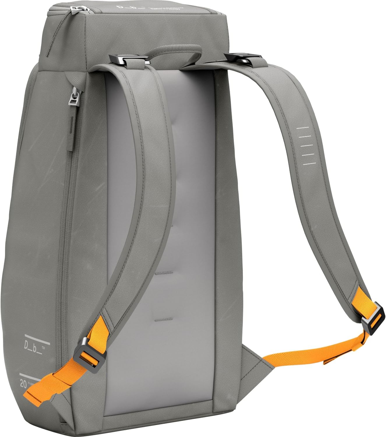 Db Journey Unisex Hugger Backpack (pack of 1), Sand Grey, 50,5x 27,5x 19,5 cm, Casual