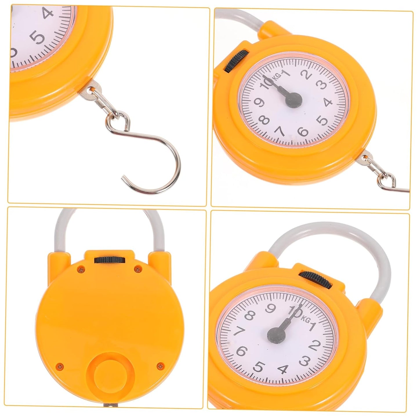 GALPADA Handheld Scale for Travel Portable Accurate Fish Scale for Food Weighing Compact