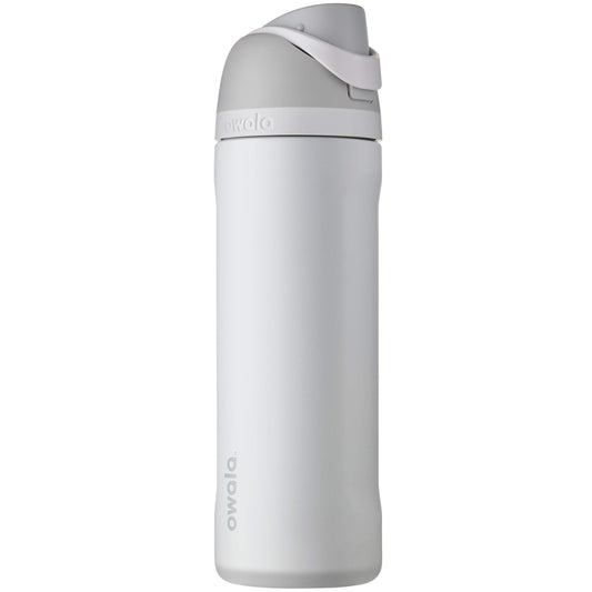 Owala FreeSip Stainless Steel Water Bottle 24 oz Shy Marshmallow