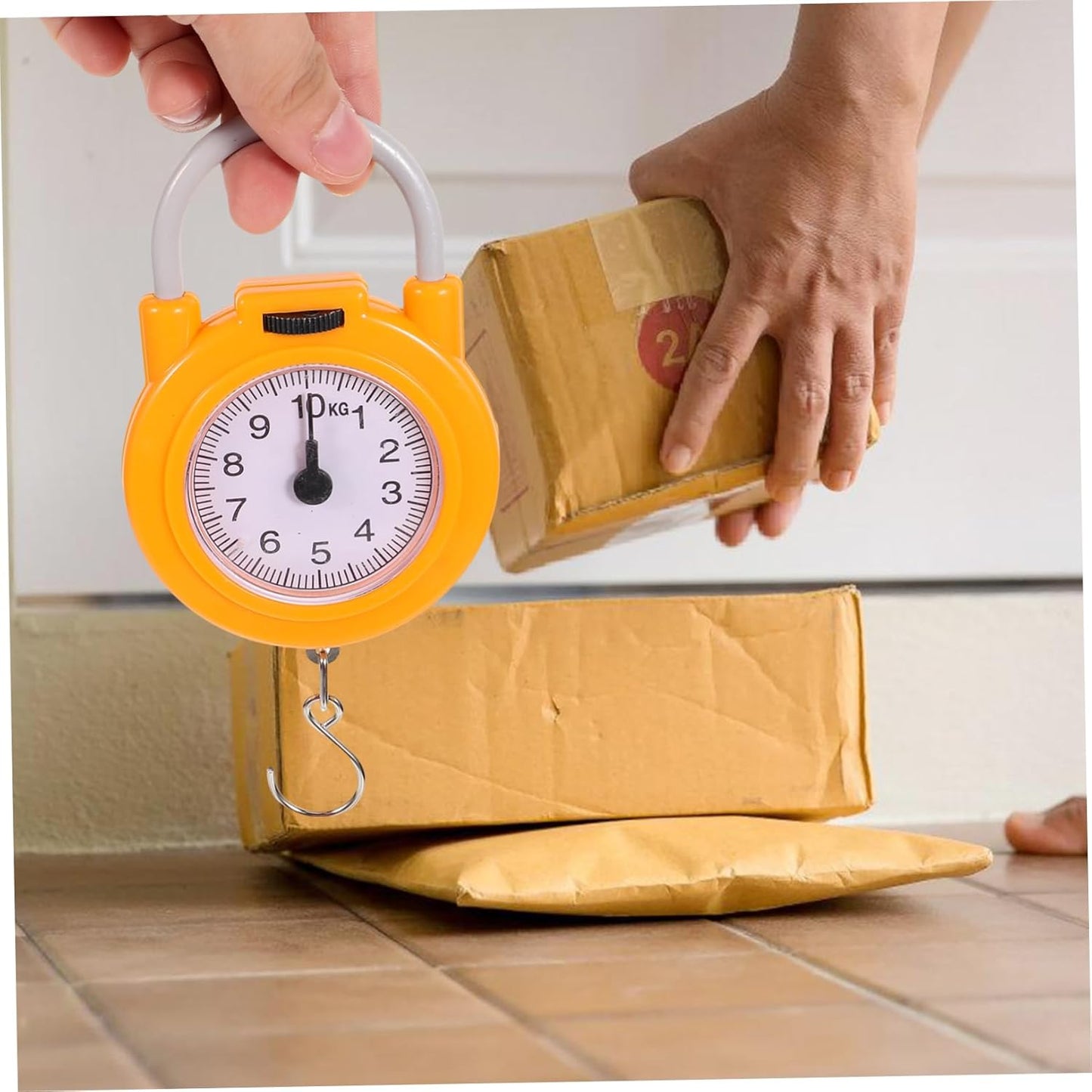 Hanging Scale for Luggage Hand Scale Portable for Travel Cooking Fruit High Accuracy Spring Dial