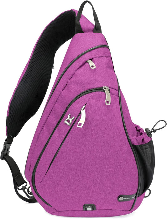 INOXTO Sling Bag, Multipurpose Crossbody Shoulder Bag for Men and Women