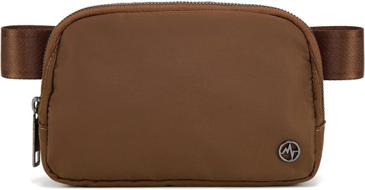 Pander Cross Body Fanny Pack for Women, Fashion Waist Packs, Crossbody Bags, Belt Bag with Adjustable Strap (Coca Mocha).
