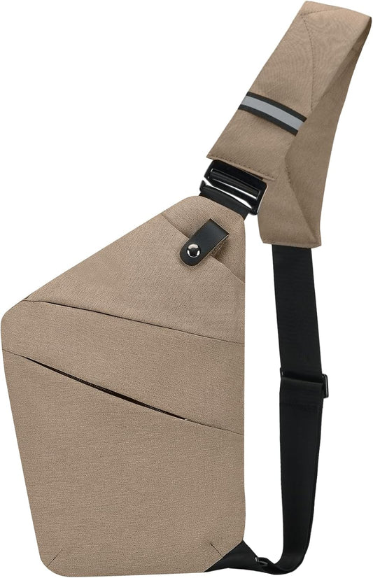 Sling Bag Anti-Theft Crossbody Bag for Women Men Sling Backpack Multipurpose Travel Essentials Hiking Chest Bag Daypack