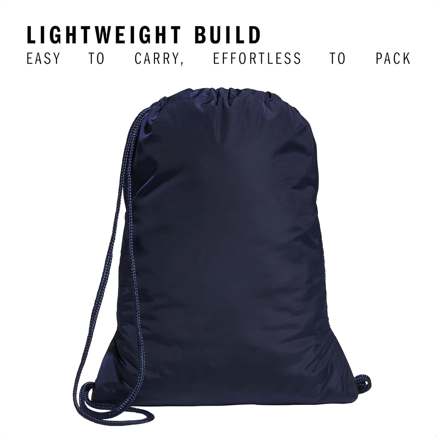 adidas Alliance Sackpack – Drawstring Backpack Small Bag for Men and Women