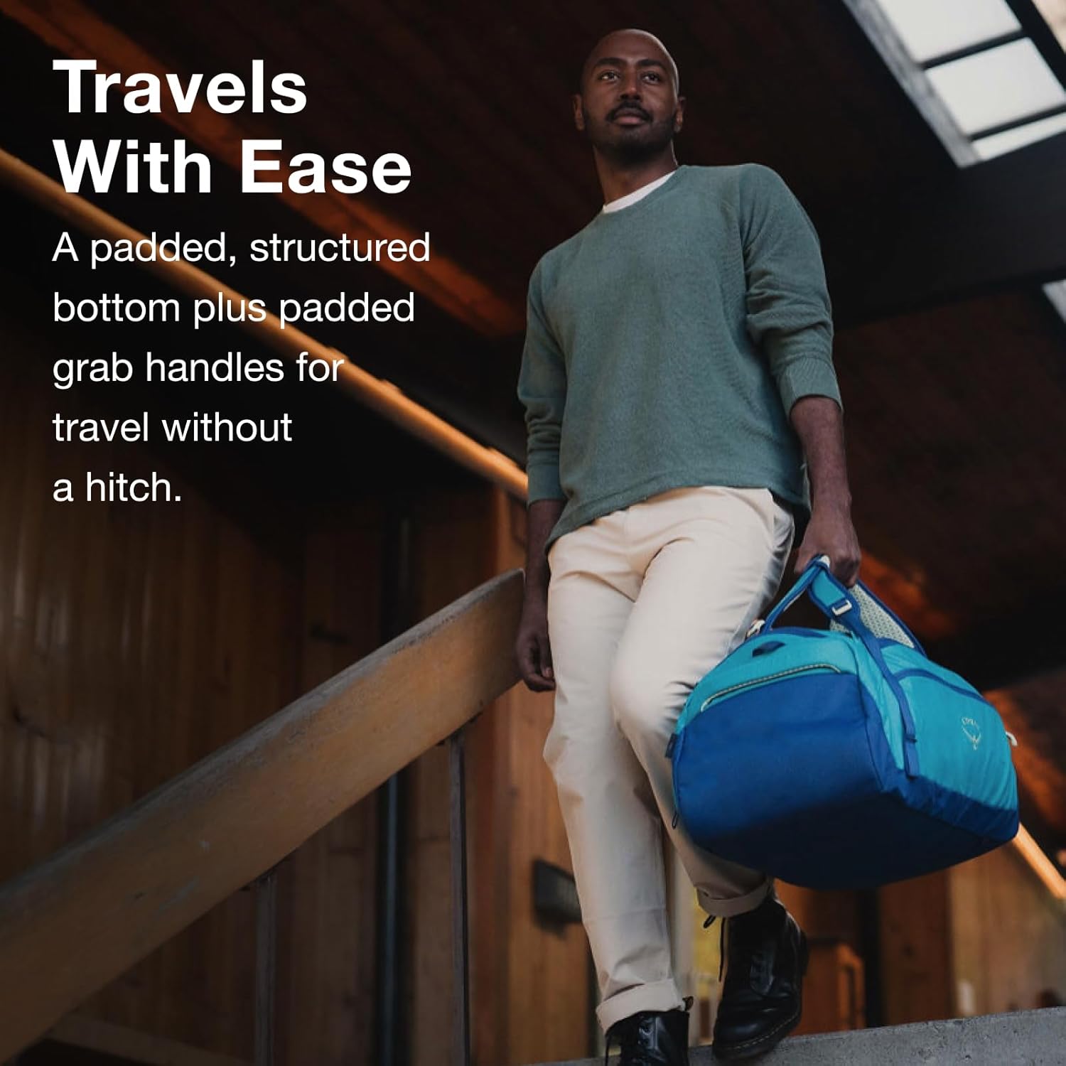 Osprey Daylite Duffel Backpack - Convertible Everyday Duffel Bag for Gym, Commute, and Travel