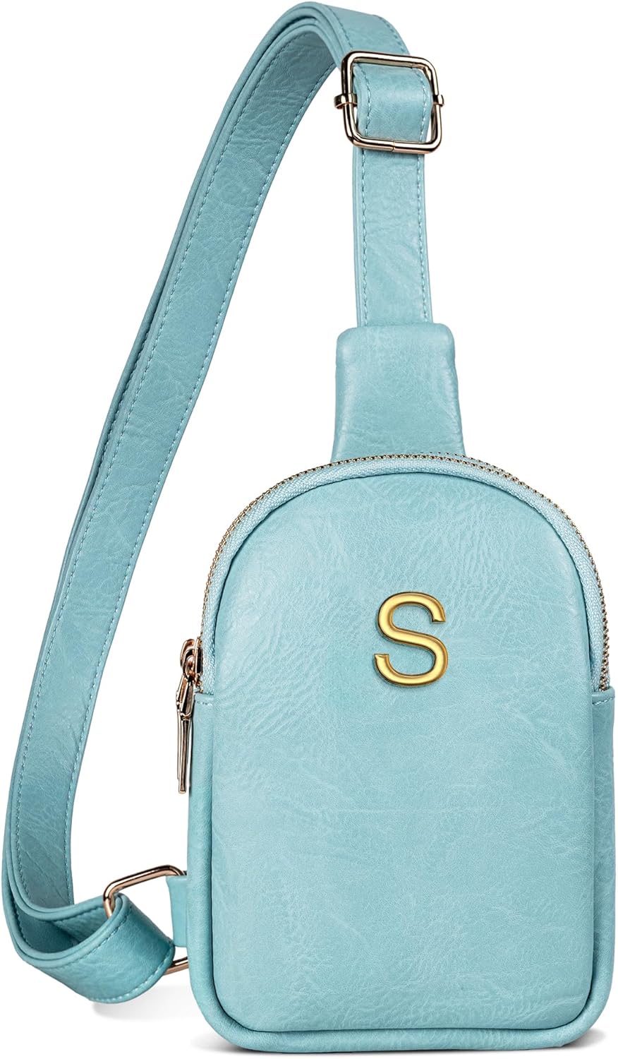 Birthday Gifts for Daughter Granddaughter, Personalized Crossbody Bags with Initial Letters, Teen Girl Gifts Trendy Stuff, Mini Lightweight Sling Purse, Gifts for Her, Gifts for Teen Girls