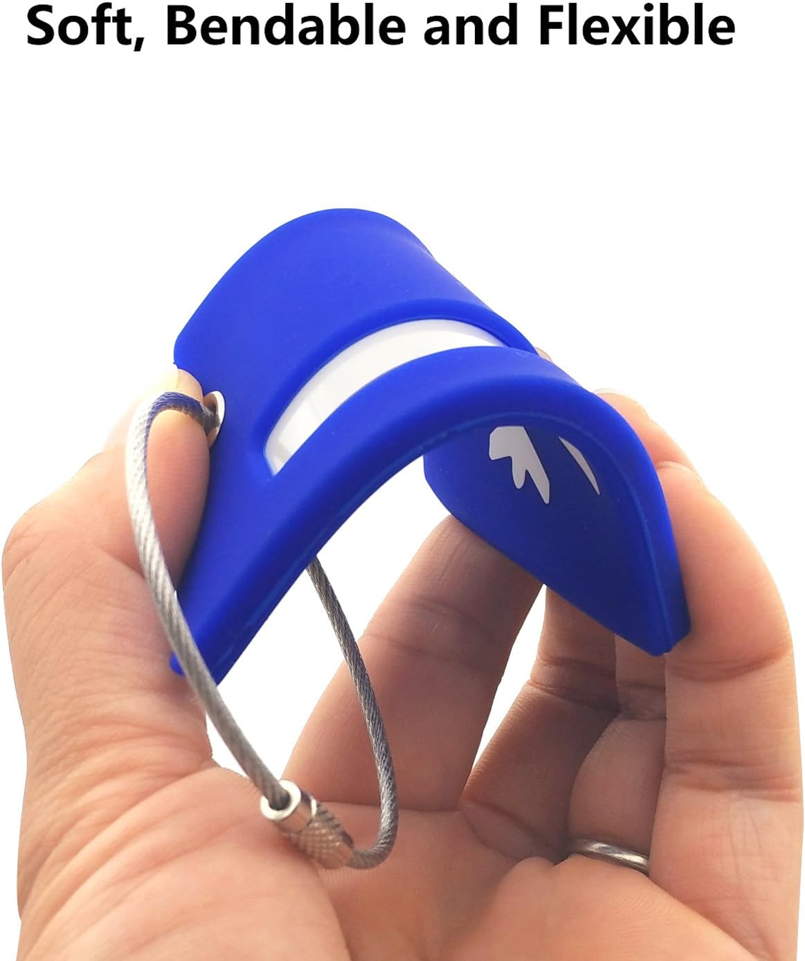 Silicone Luggage Tag with Name ID Card Perfect to Quickly Spot Luggage Suitcase
