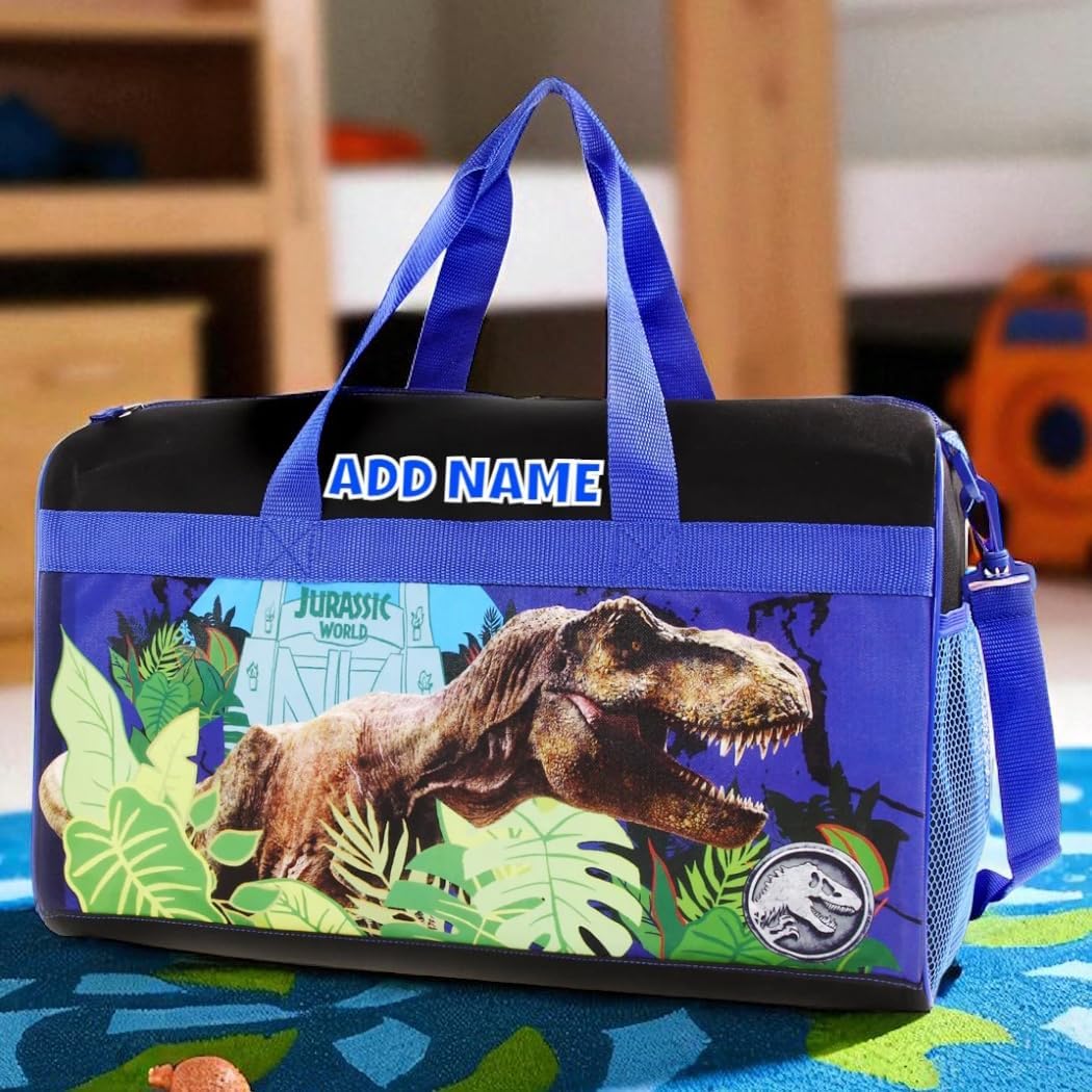 Personalized Licensed Kids Duffel Bag - Jurassic