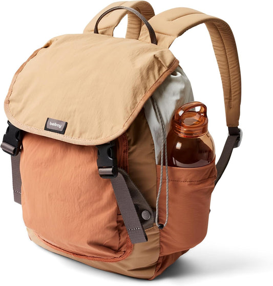 Bellroy Cinch Backpack (lightweight 20 liter backpack with external organization and adjustable shoulder straps) - SandDune