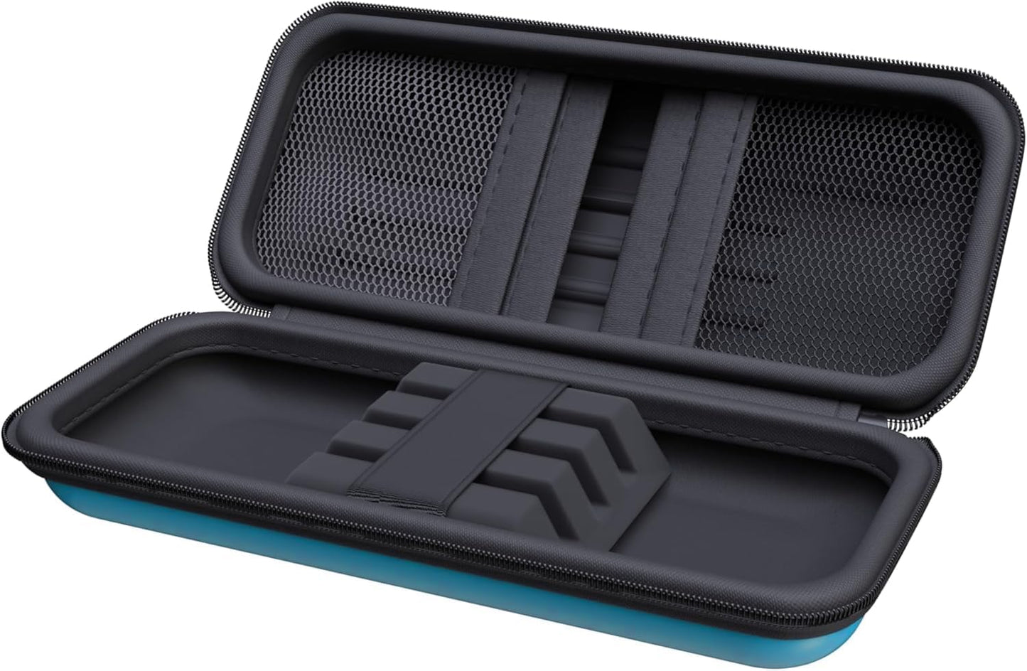 Dart Case,Darts Carrying Case Holds 3 Darts and Extra Accessories,Built-In Storage Tubes and Pockets for Flights, Tips, Shafts ect. (bright blue)