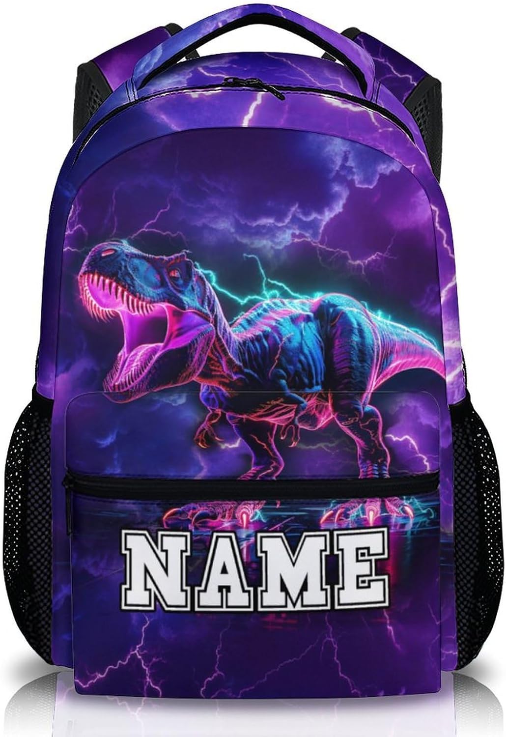 Kids Backpack, Personalized Colorful Boys Bookbag, Dinosaur Backpacks, Gift for Kid Back to School