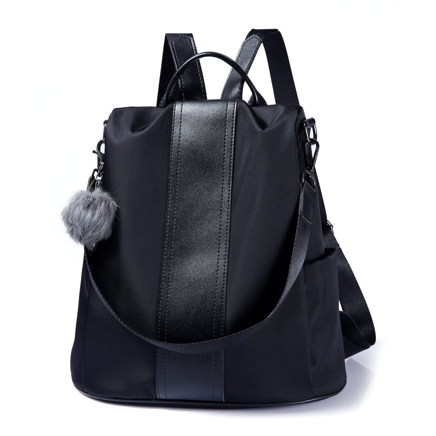 PINCNEL Women Backpack Purse Waterproof Nylon Anti-theft Rucksack Lightweight Shoulder Bag