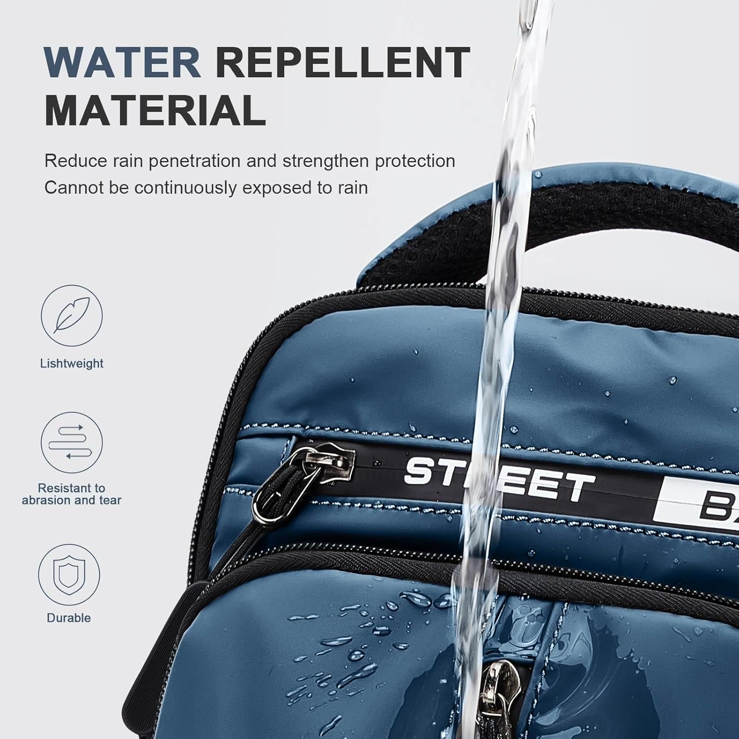 Mini Sling Bag for Men Women - Lightweight Crossbody Backpack, Multipurpose Shoulder Bag, Small
