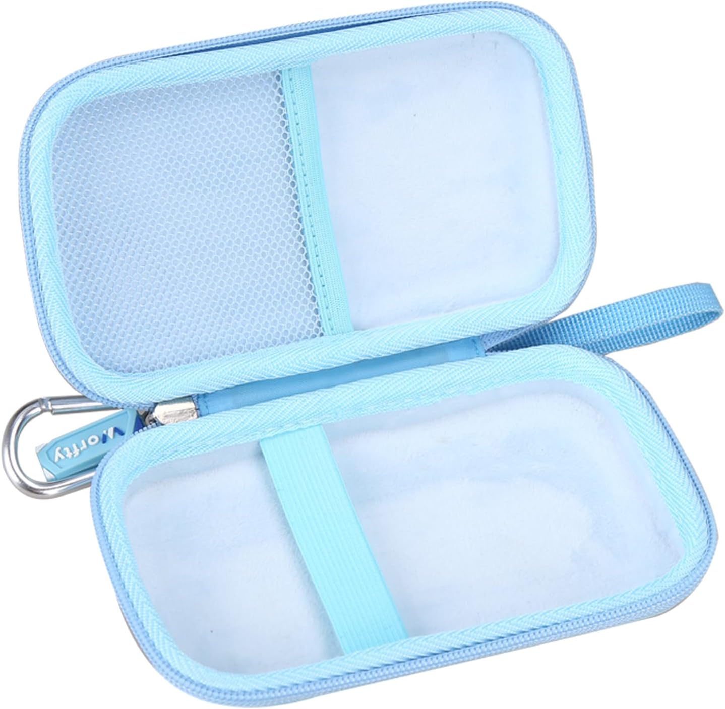 Hard Travel Case for SABANI for LOVELEDI for IAPOS for Pxwaxpy for OHOVIV for FOCHEW Portable Charger Power Bank, Storage Holder for Fast Charging Battery Protective Case (Blue)