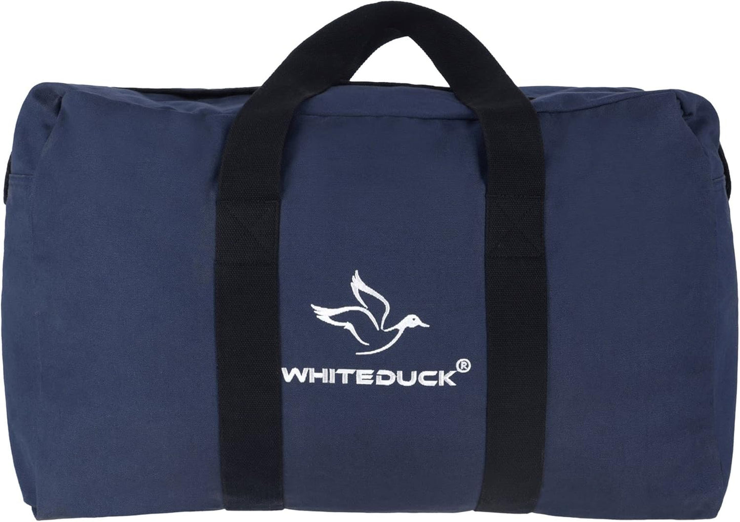WHITEDUCK Heavy Duty HOPLITE Parachute Duffel Bag, Foldable Extra Large Multipurpose, Tactical Canvas Cargo Bag with Snap-Closure for Military, Outdoor, Travel, Storage (Blue, Standard 24" x 15" x 13)